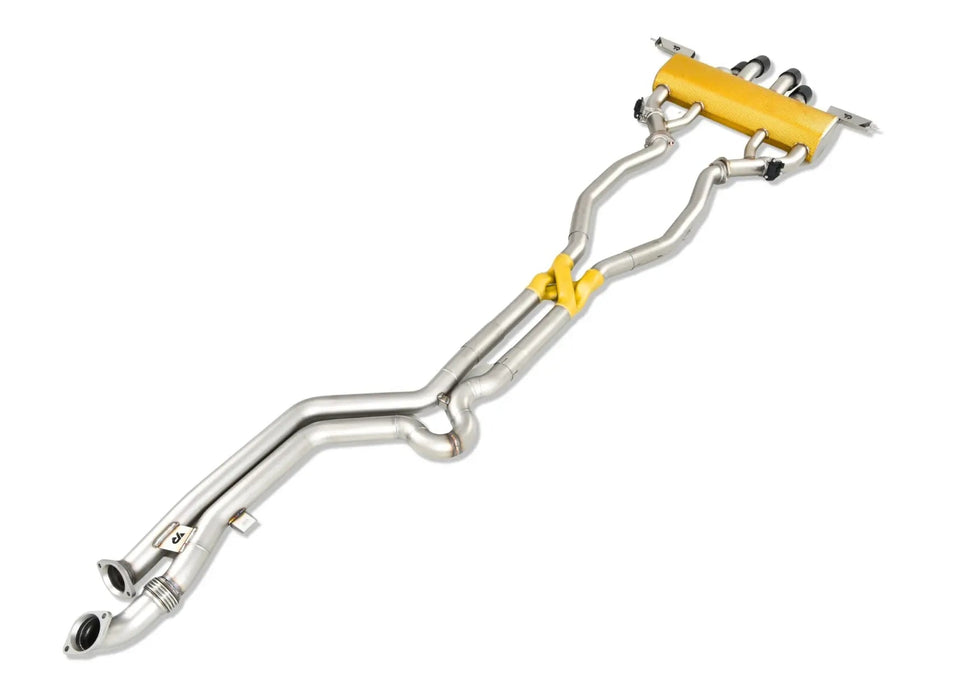 BMW G8X M-Performance style centre exhaust - rear assembly
