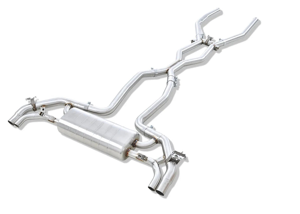Mercedes-AMG GLE 63 valved exhaust - true dual 3-inch architecture