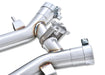 Mercedes-AMG GLE 63 valved exhaust - extended X-pipe crossover