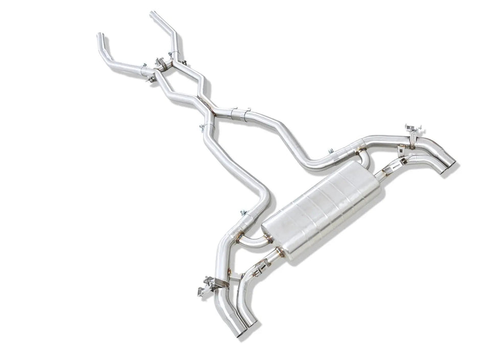 Mercedes-AMG GLE 63 valved exhaust - mandrel bend detail
