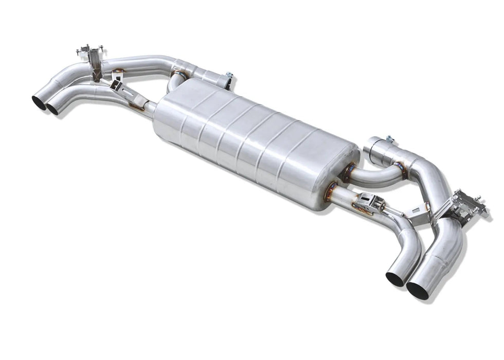 Mercedes-AMG GLE 63 valved exhaust - hand TIG welded construction