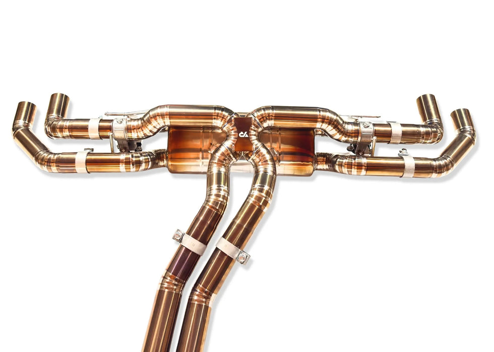 Audi RS Q8 Exhaust VANTA Edition Valved Catback Double X-Pipe - Yonristic Performance