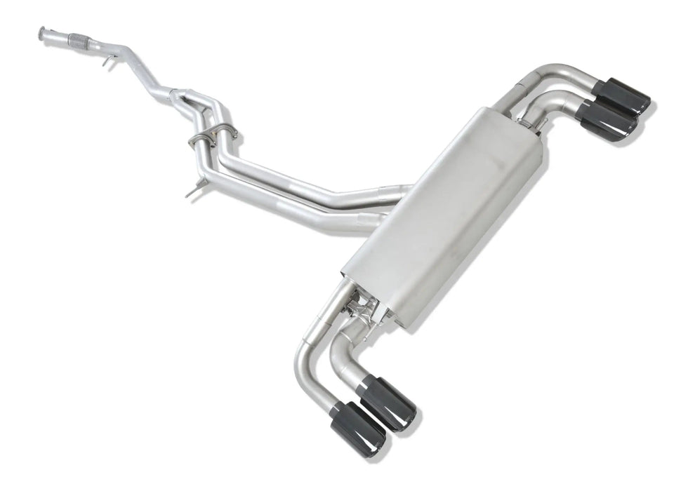 Porsche Cayenne 3.0T valved exhaust - dual 2.75-inch rear sections