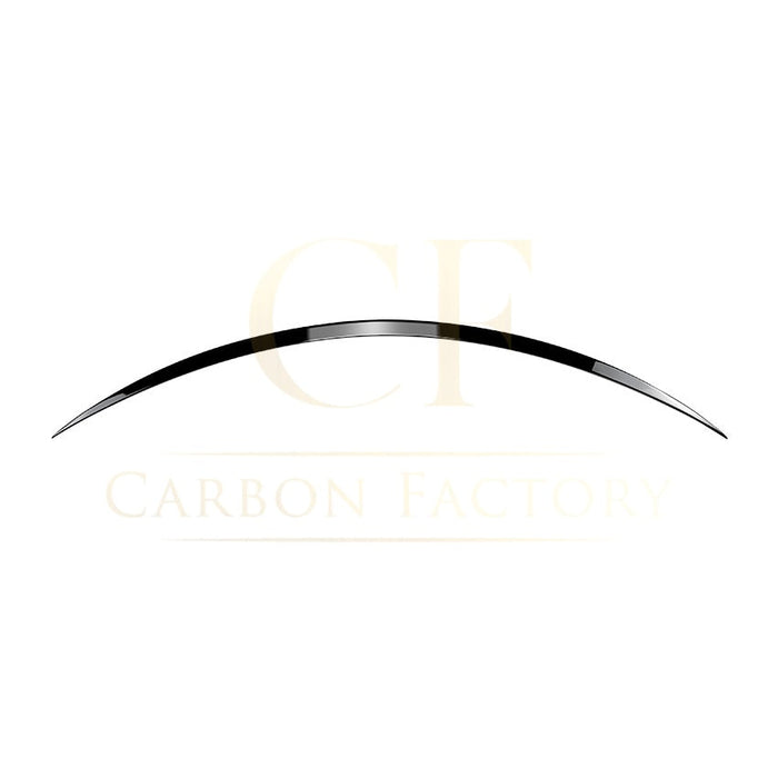 P Style Gloss Black Boot Spoiler for Mercedes Benz W205 C Class Saloon 15-21