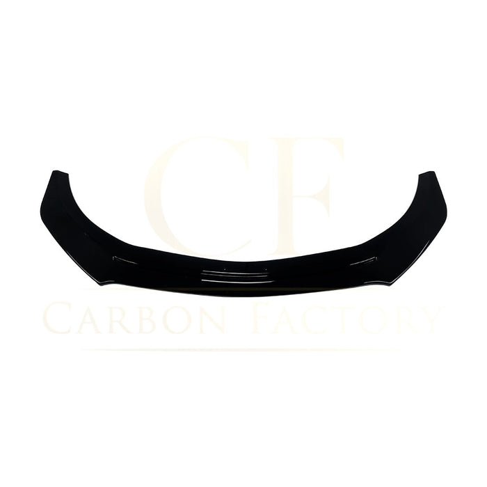 V Style (1 pcs) Gloss Black Front Splitter for Mercedes Benz W176 A Class AMG 13-18