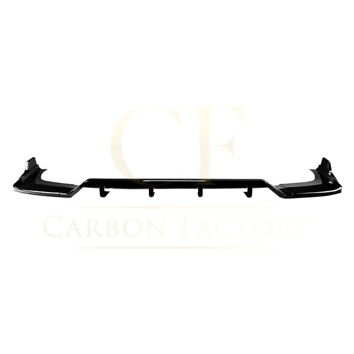 V Style Gloss Black Diffuser for Audi A3 S3 Saloon 20-Present