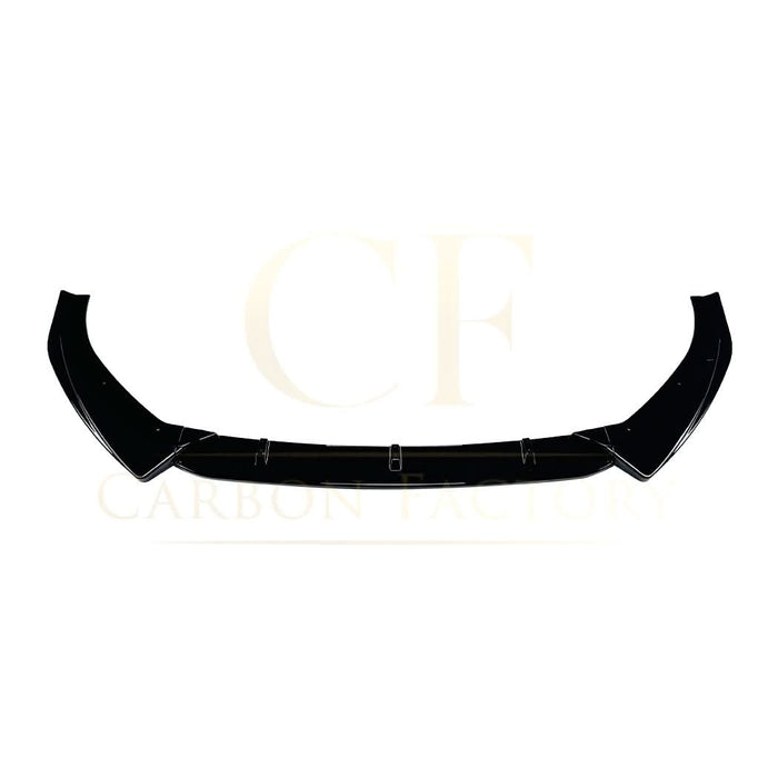 V Style Gloss Black Front Splitter for Audi A3 8V S Line & S3 17-20