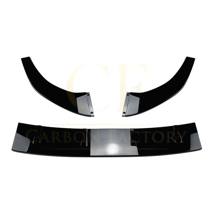 P Style Gloss Black Front Splitter for Audi A3 8Y S Line S3 20-24