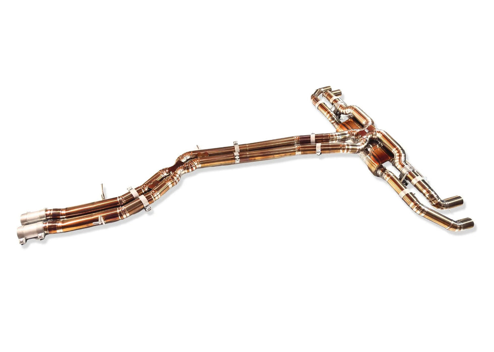 Audi RS Q8 Exhaust VANTA Edition Valved Catback Double X-Pipe - Yonristic Performance
