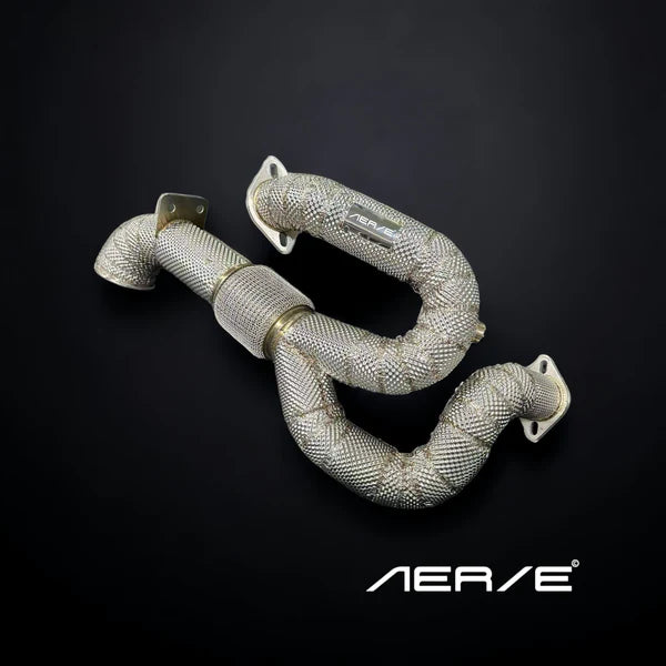 Lotus Exige 410 heat insulation y-pip by aerie performance