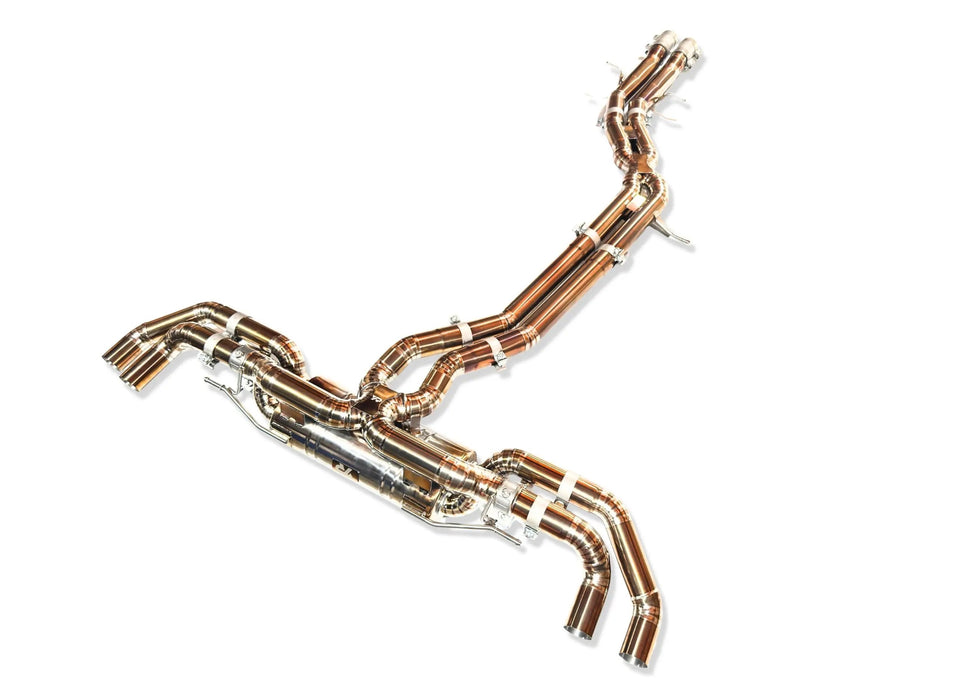 Audi RS Q8 Exhaust VANTA Edition Valved Catback Double X-Pipe - Yonristic Performance