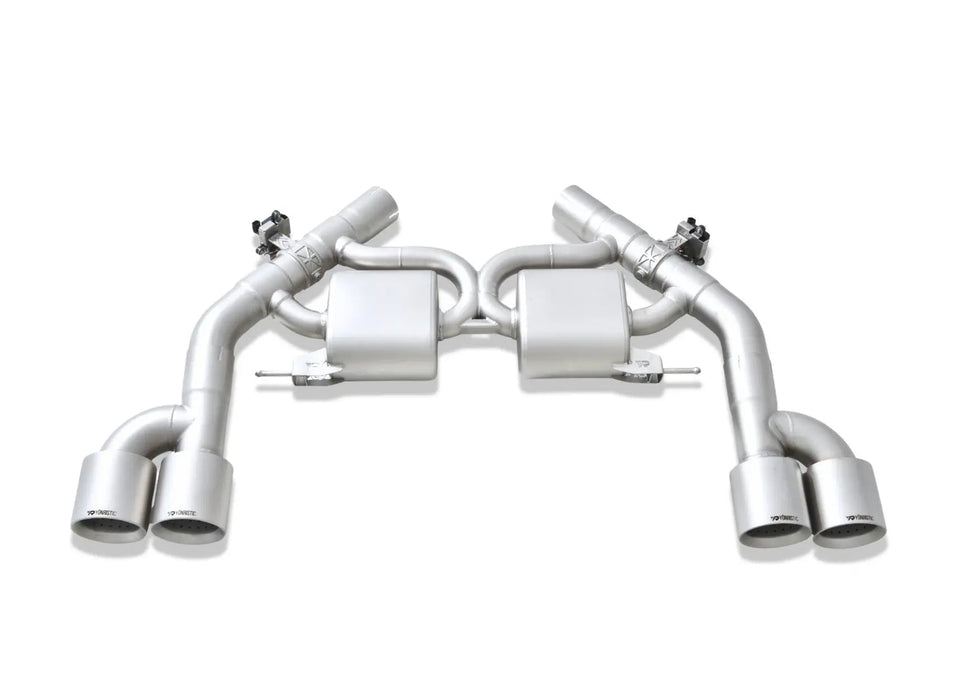 BMW F97 X3M / F98 X4M VANTA GOLD exhaust - system layout