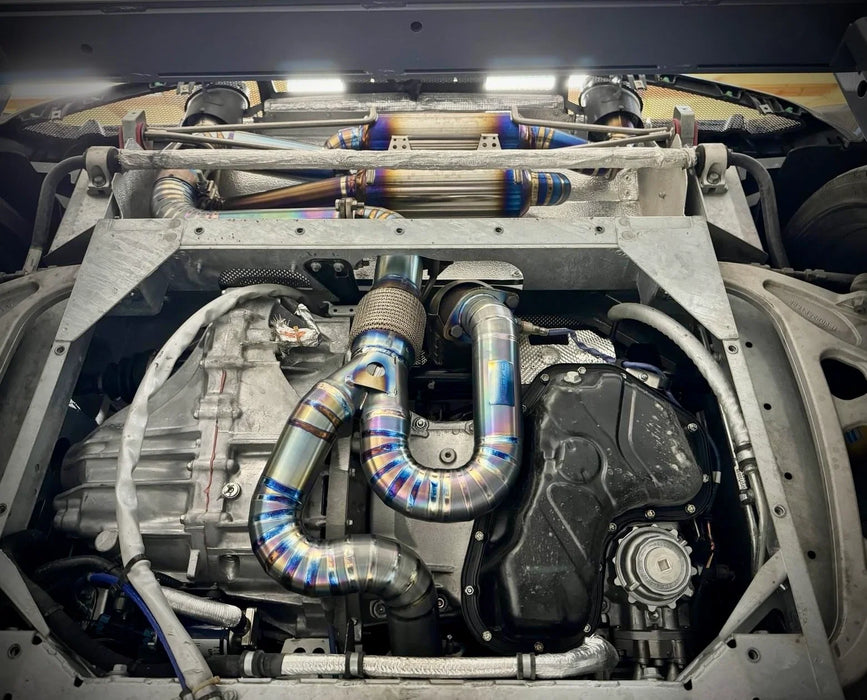 Emira Titanium Exhaust System V2 by Aerie Performance (V6 & i4) - Aerie Exhausts