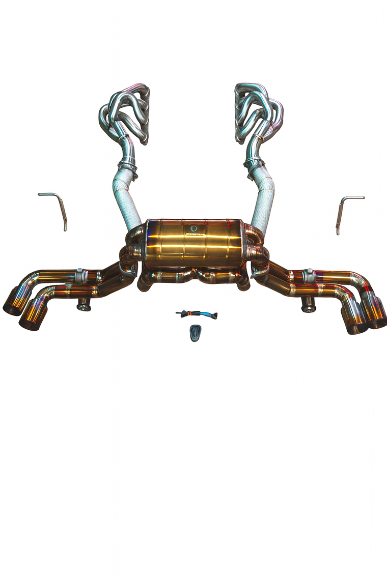 Ferrari F430 Valved Sport Exhaust System - Valvetronic Exhausts