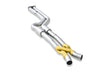 BMW F97 X3M / F98 X4M VANTA GOLD exhaust - detail shot