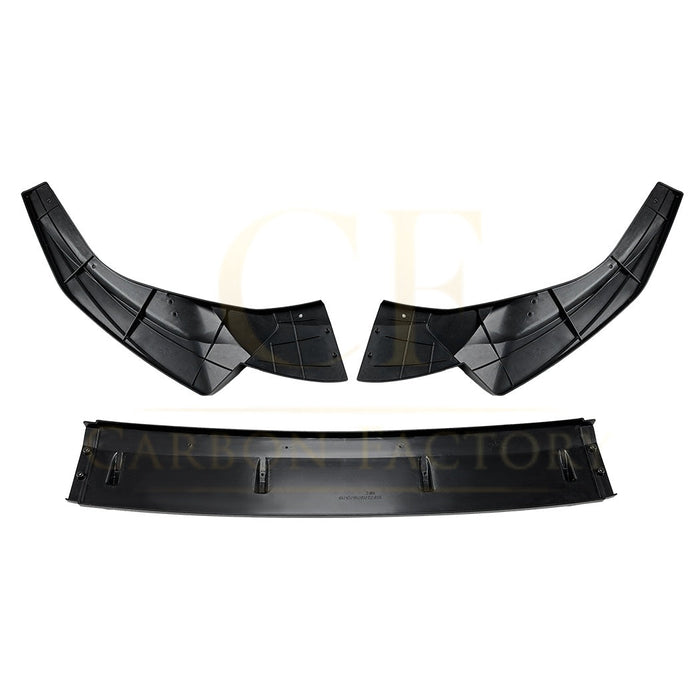 V Style Gloss Black Front Splitter for Audi B9 A5 S Line & S5 21-24