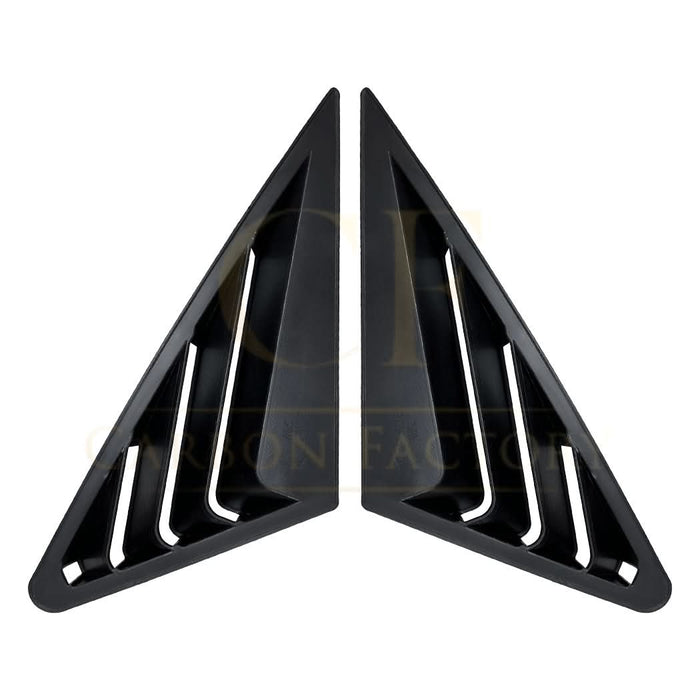 Gloss Black Window Louver Vents for Audi A3 8Y Saloon 20-Present