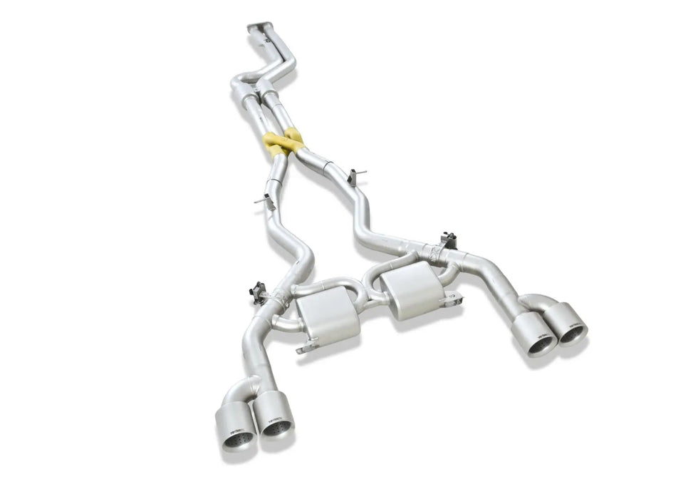 BMW F97 X3M / F98 X4M VANTA GOLD exhaust - close up