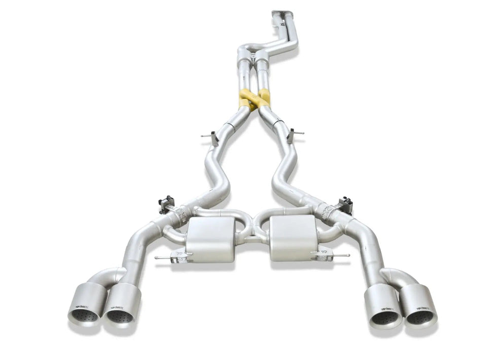BMW F97 X3M / F98 X4M VANTA GOLD exhaust - finish detail