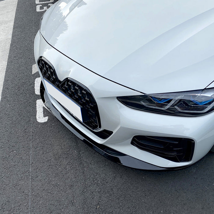 MP Style Gloss Black Front Splitter for BMW 4 Series G22 G23 20-23