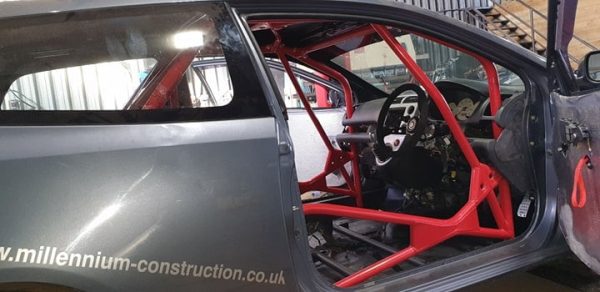 JP Cages - Honda Civic EP3 Roll Cage - Bolt-In Competition Cage