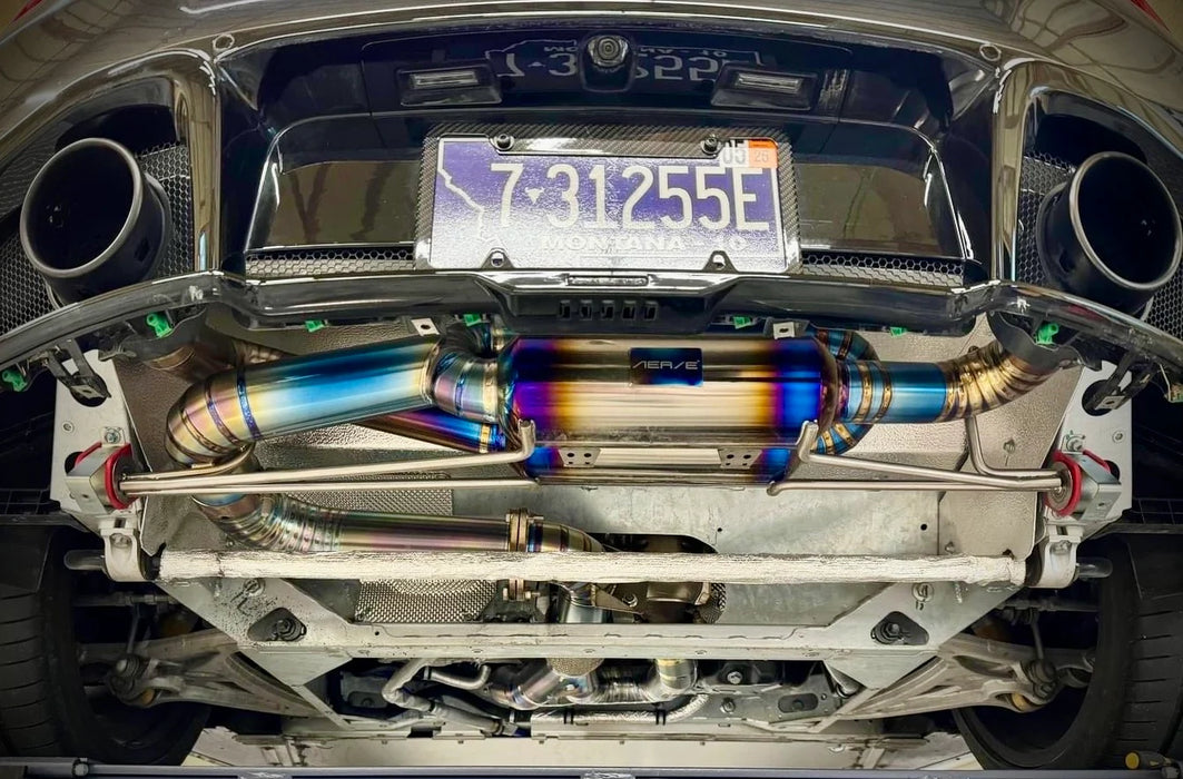 Emira Titanium Exhaust System V2 by Aerie Performance (V6 & i4) - Aerie Exhausts