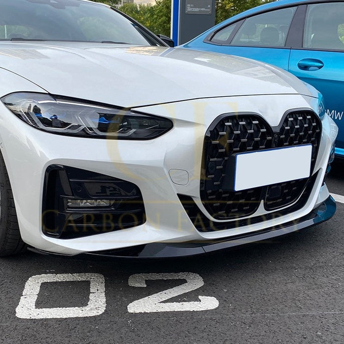 MP Style Gloss Black Front Splitter for BMW 4 Series G22 G23 20-23