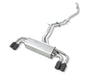 Porsche Cayenne 3.0T valved exhaust - casted flanges and TIG welded construction