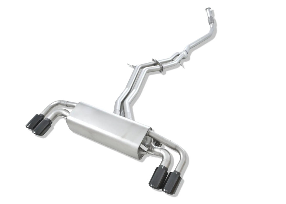 Porsche Cayenne 3.0T valved exhaust - casted flanges and TIG welded construction