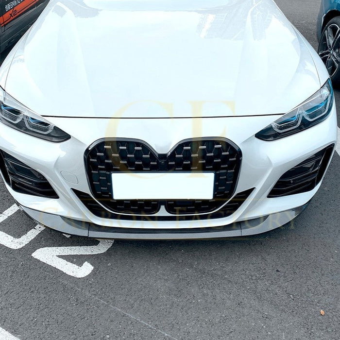 MP Style Gloss Black Front Splitter for BMW 4 Series G22 G23 20-23