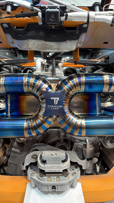 Audi R8 Gen 1/2/2.5 CAT - Back Exhaust - Titanium Labs