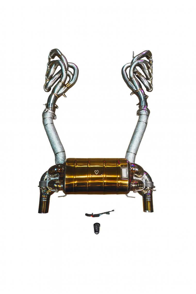 Ferrari F430 Scuderia / 16M Valved Sport Exhaust System - Valvetronic Exhausts