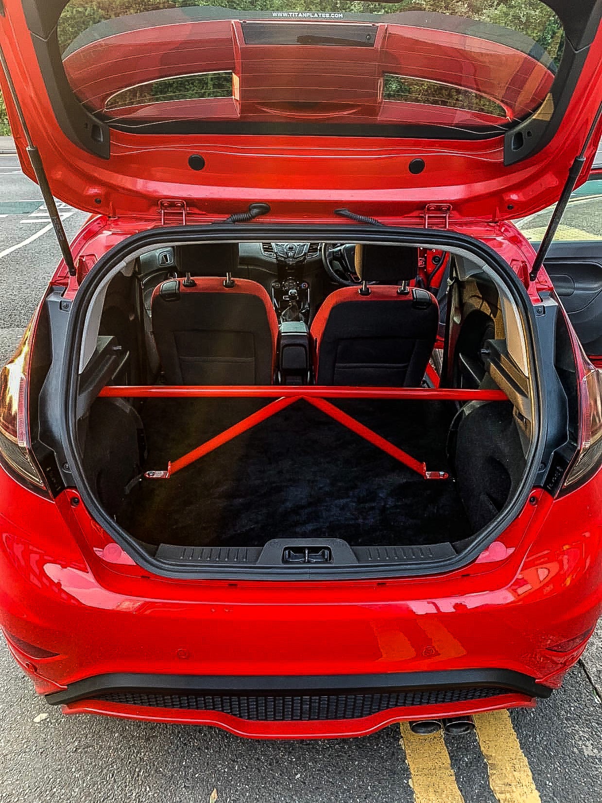 KBrace Ford Fiesta Mk6 / Mk7 / Mk7.5 ST180 Strut Brace — BAF Motorsport