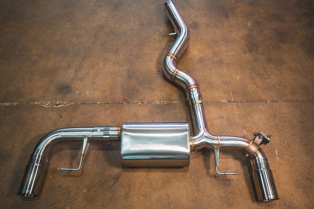 BMW G20/G22 330i/430i Valved Axleback Exhaust System - Valvetronic Exhaust