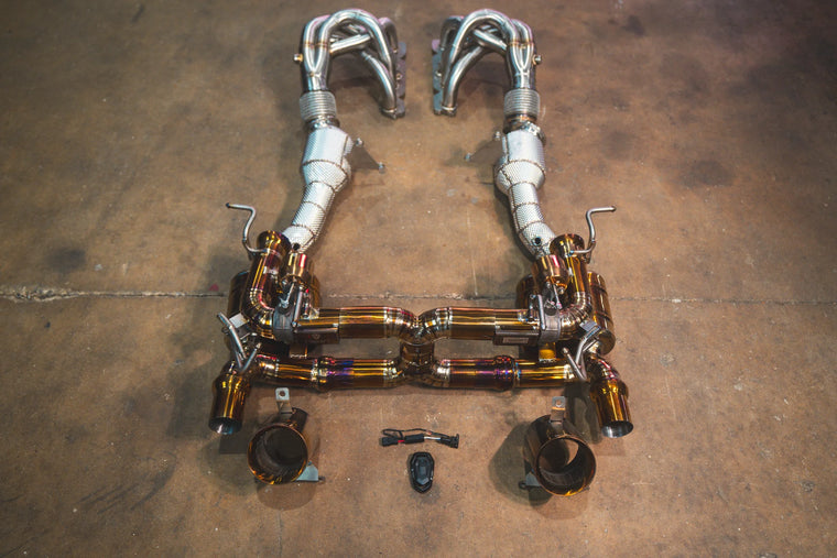 Ferrari 458 Speciale Valved Sport Exhaust System- Valvetronic Exhaust