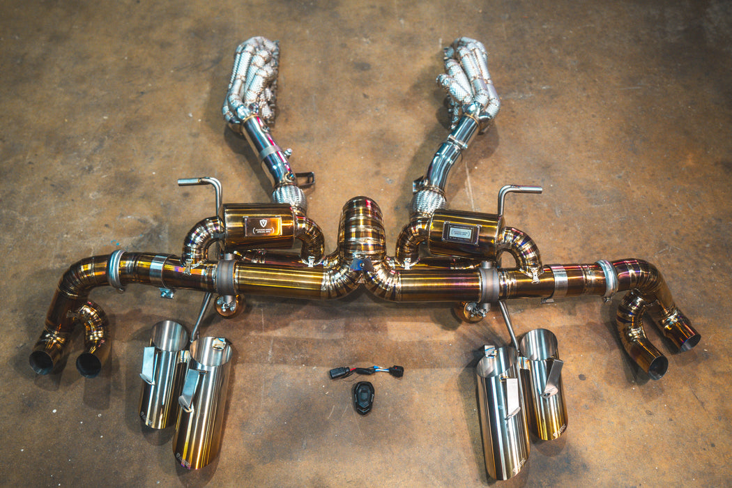Système d'échappement à soupapes Valvetronic pour Lamborghini Huracan True F1 (LP580/610)
