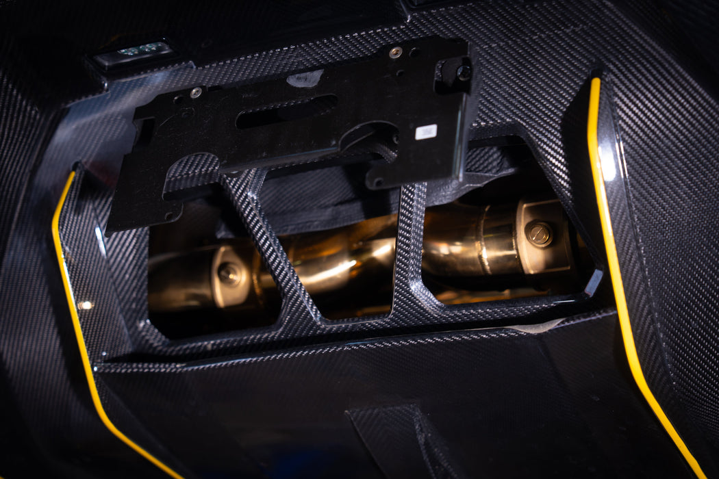 Lamborghini Aventador SVJ/Ultimae Valved Sport Exhaust System - Valvetronic Exhaust