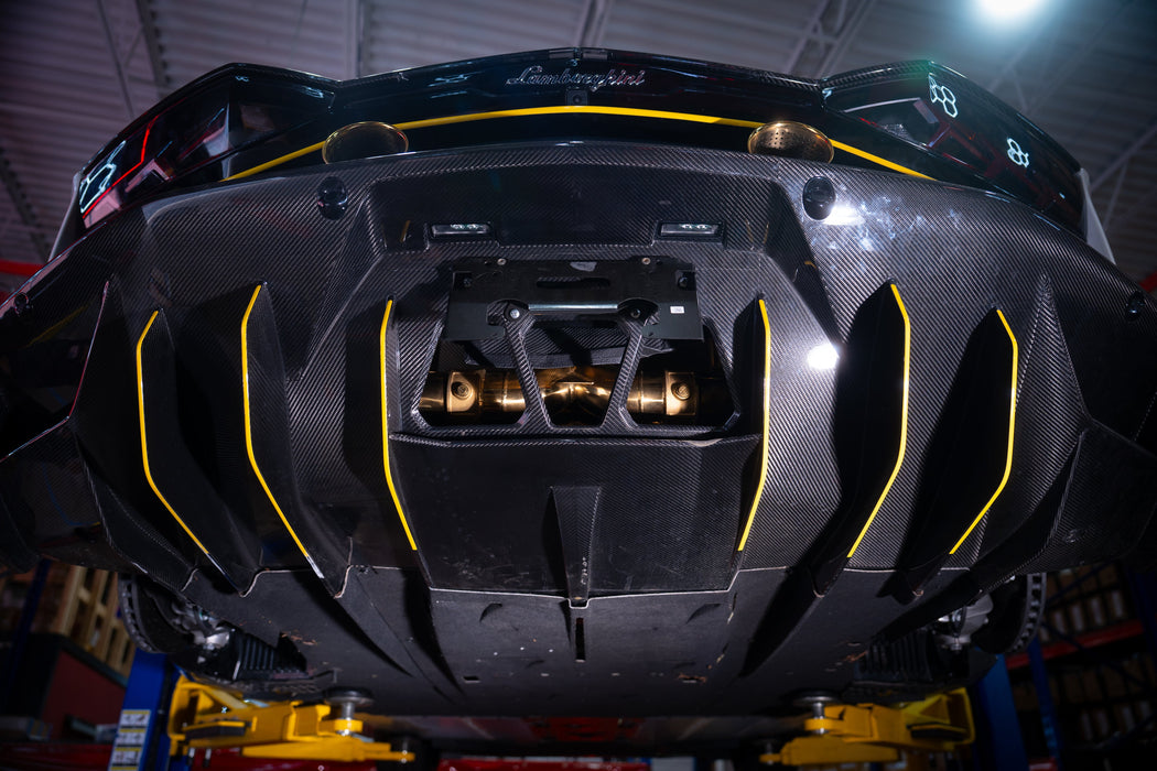 Lamborghini Aventador SVJ/Ultimae Valved Sport Exhaust System - Valvetronic Exhaust