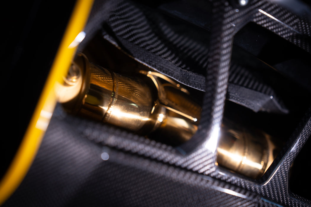 Lamborghini Aventador SVJ/Ultimae Valved Sport Exhaust System - Valvetronic Exhaust