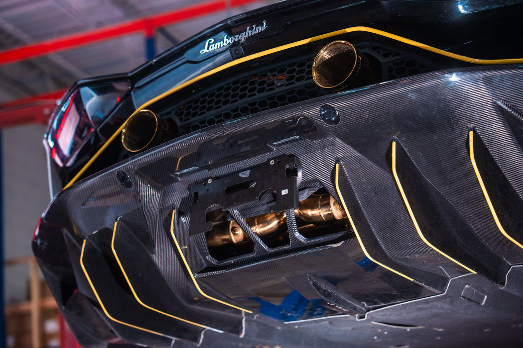 Lamborghini Aventador SVJ/Ultimae Valved Sport Exhaust System - Valvetronic Exhaust