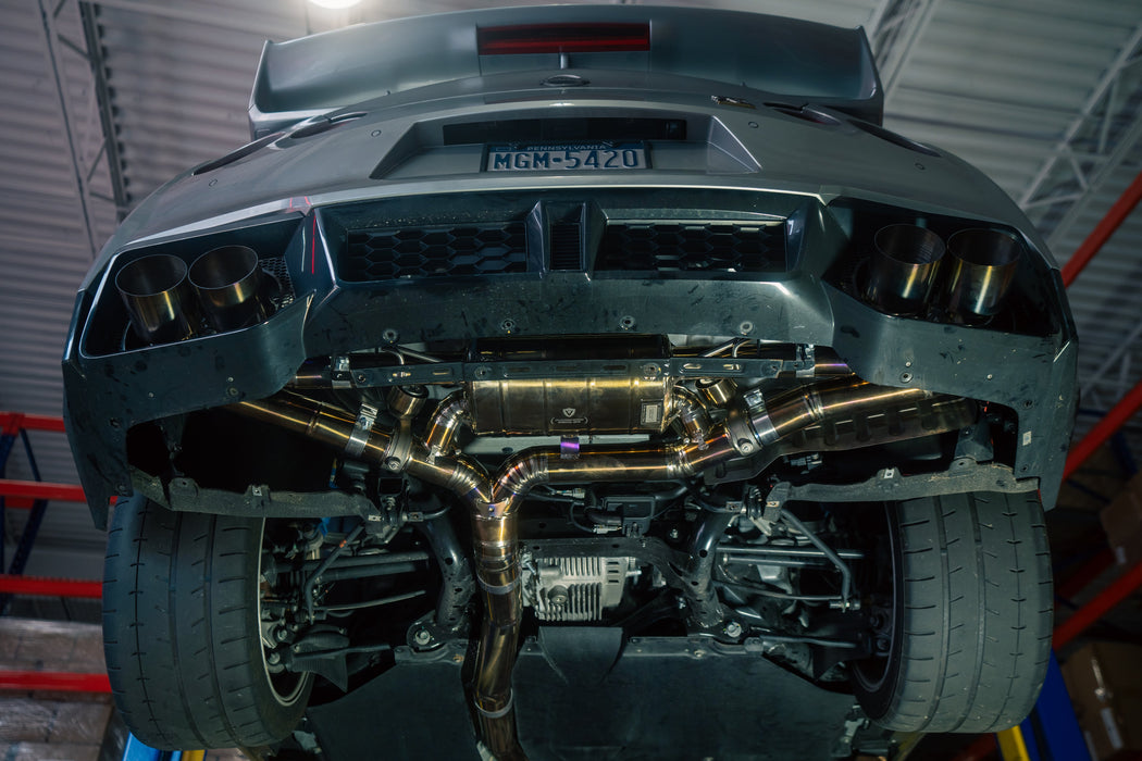 Nissan GTR R35 Valved Sport Exhaust System - Valvetronic Exhaust