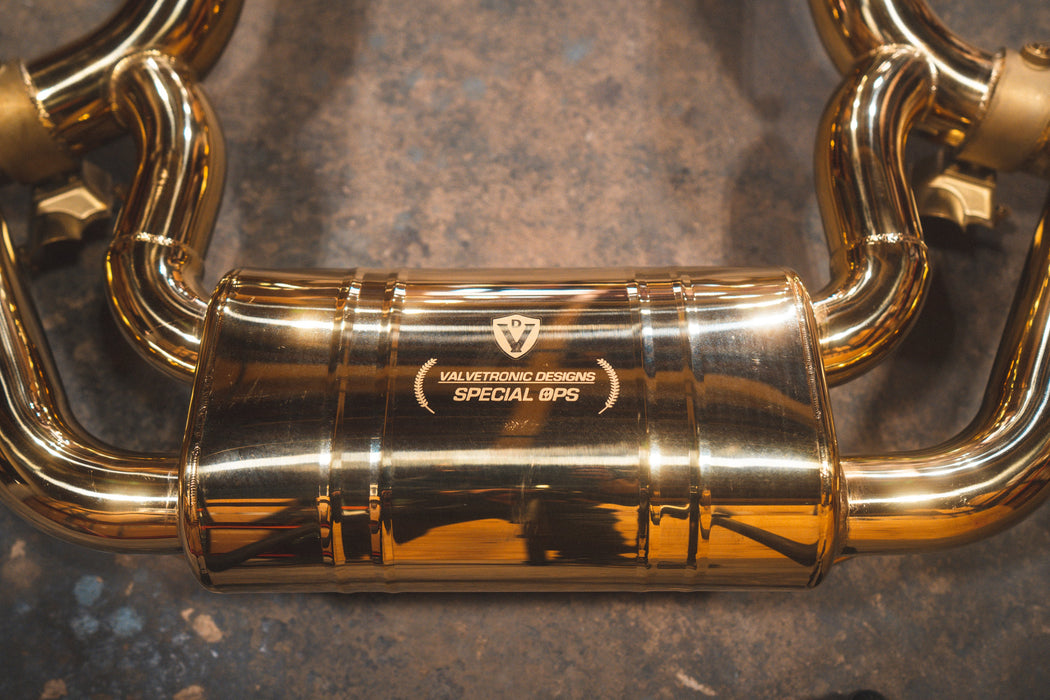 Mercedes AMG GT Valved Sport Exhaust system - Valvetronic Exhaust