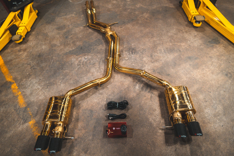Audi B8 / B8.5 S4 / S5 Valved Sport Exhaust System - Valvetronic Exhaust