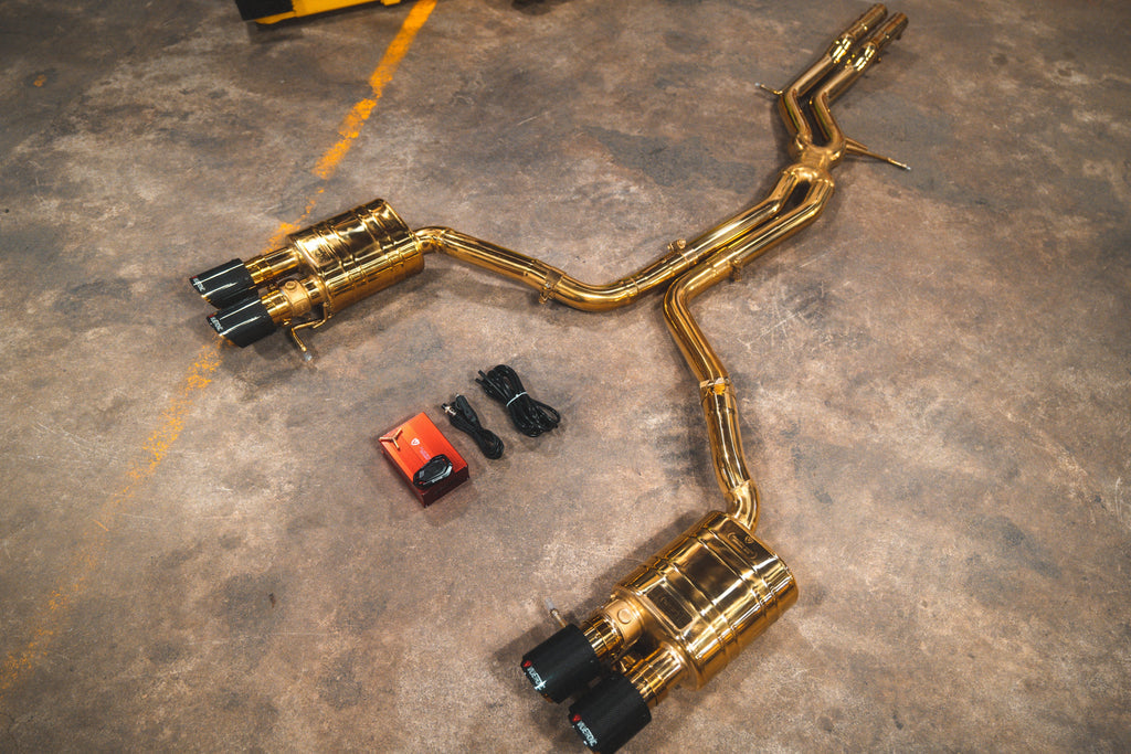 Système d'échappement sport à soupapes Valvetronic pour Audi B8 / B8.5 S4 / S5