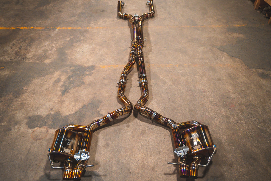 Mercedes W205 C63 / C63s Valved Sport Exhaust System - Valvetronic Exhaust