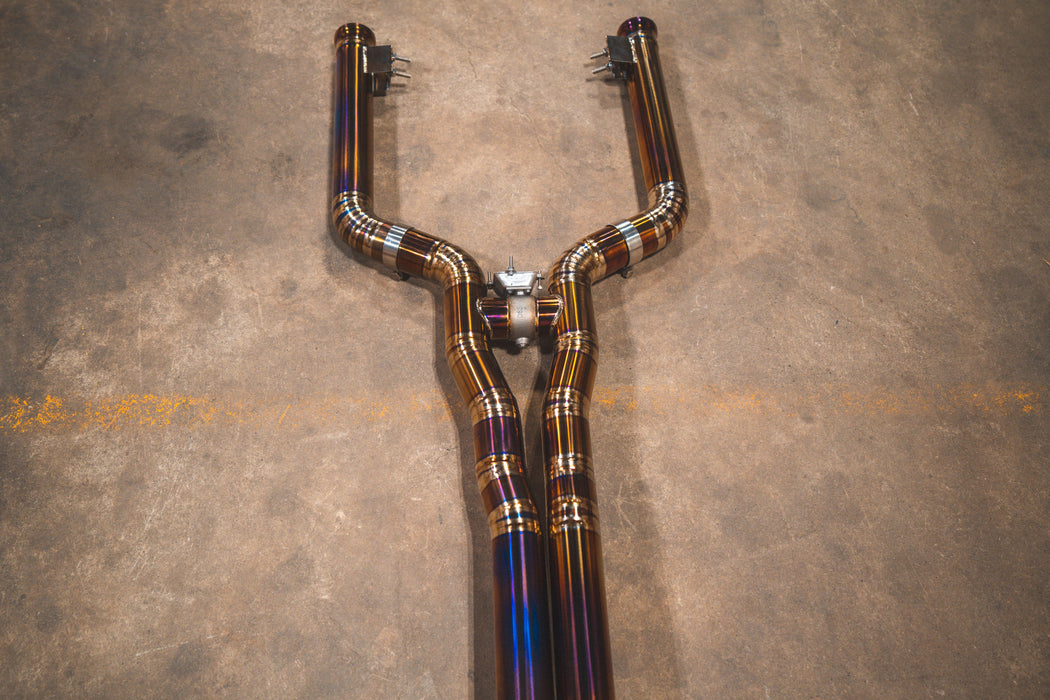 Mercedes W205 C63 / C63s Valved Sport Exhaust System - Valvetronic Exhaust