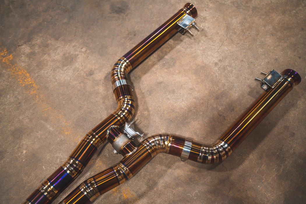Mercedes W205 C63 / C63s Valved Sport Exhaust System - Valvetronic Exhaust