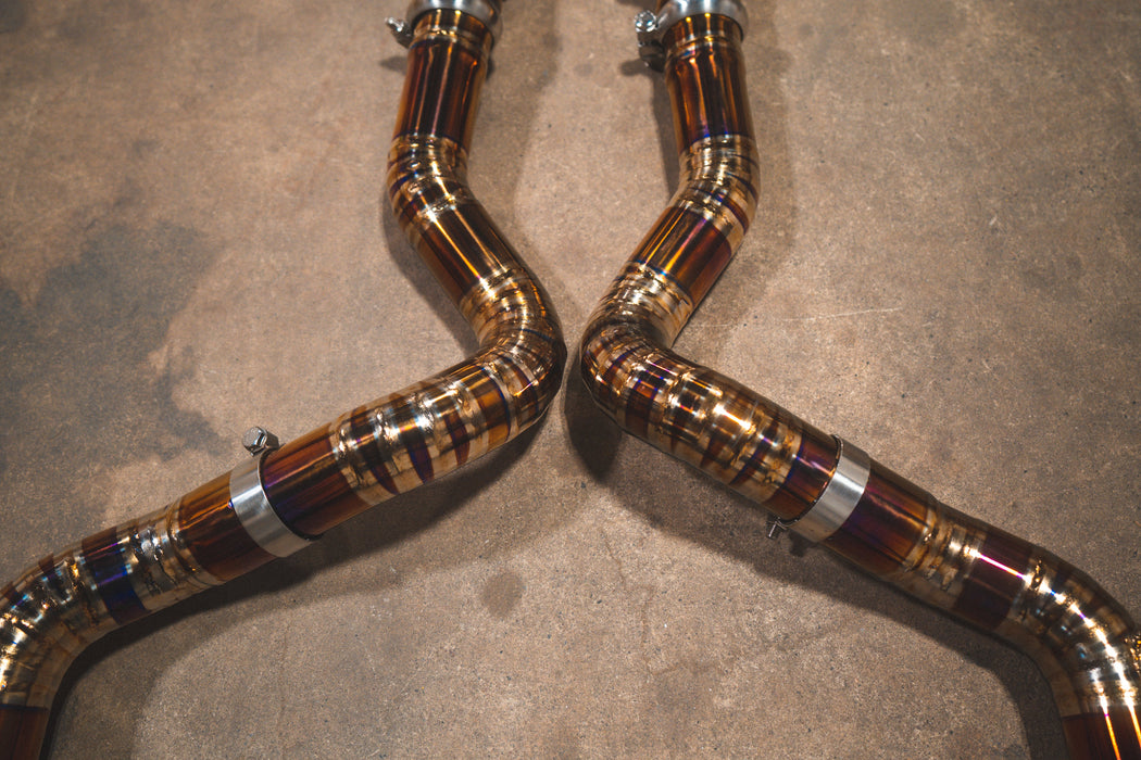 Mercedes W205 C63 / C63s Valved Sport Exhaust System - Valvetronic Exhaust