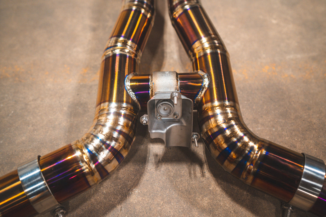 Mercedes W205 C63 / C63s Valved Sport Exhaust System - Valvetronic Exhaust