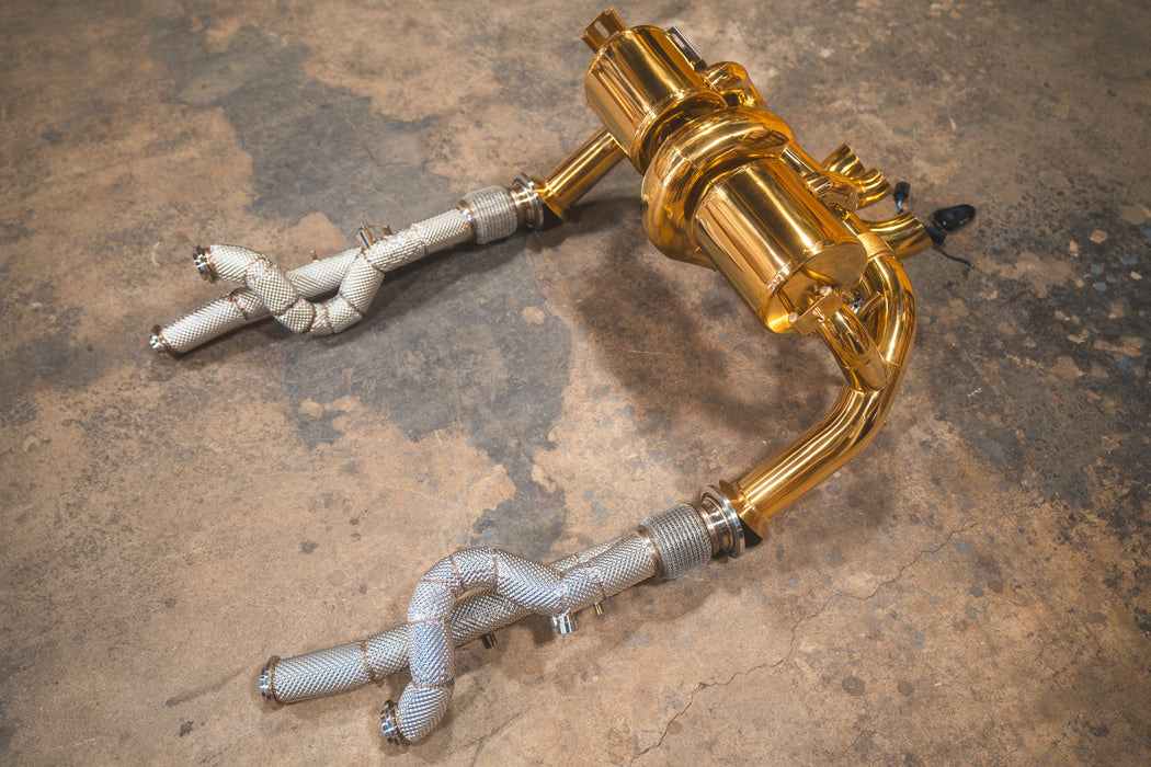 Lamborghini Aventador LP700 / S / SV Valved Sport Exhaust System - Valvetronic Exhaust